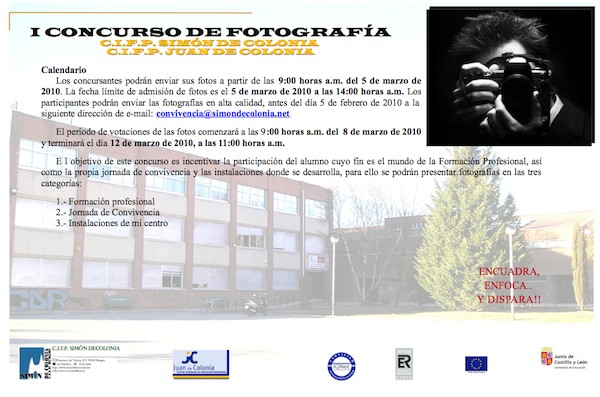 concurso fotografía cartel